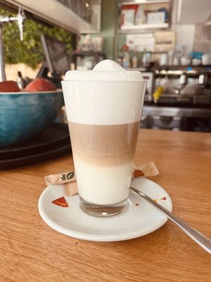 Vegan Milk options   at Charlys & Toms - The Brunch Club in Gran Canaria