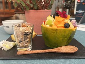 Fresh fruits  at Charlys & Toms - The Brunch Club in Gran Canaria
