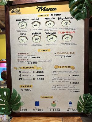 Veggie and gluten free arepa - ask for no cheese  at El Mercadito de Tamarindo Food and Cocktail Market in Tamarindo