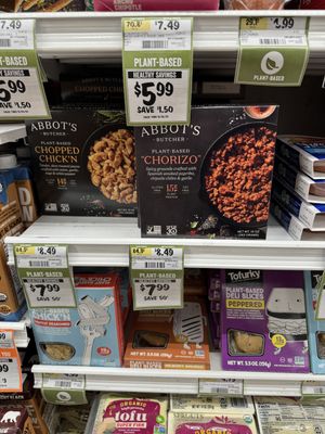 Plant-Based Chorizo  at Sprouts Farmers Market in Redondo Beach