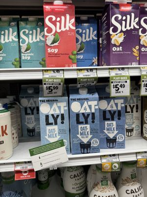 Plant Based Milks  at Sprouts Farmers Market in Redondo Beach