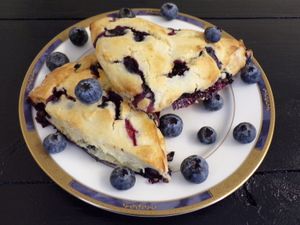 Vegetarian Blueberry Scone at C.A.T. Cafe Bakery in Huntsville