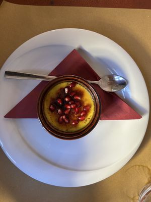 Vegan creme brulee  at L'Angolo PizzOsteria in Vimodrone