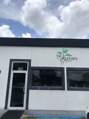 Front of cafe  at The Garden in Deland