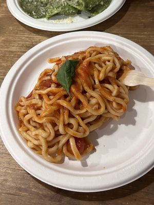   at Pasta Imperiale in Rome