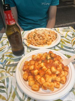   at Pasta Imperiale in Rome