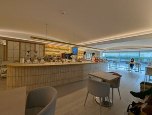 Nice clean design at Blivin Bakery 植物系生吐司專門店 in Taipei