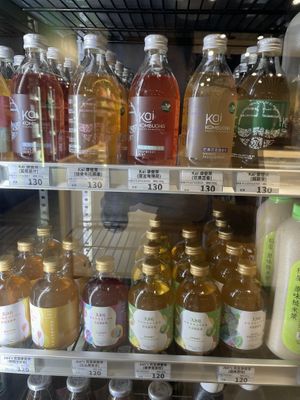 Kombucha section!   at Noemí - 樂覓未來超市 in Taipei