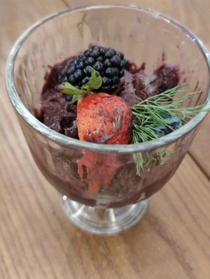 Acai for dessert at Original Greens in Central Singapore