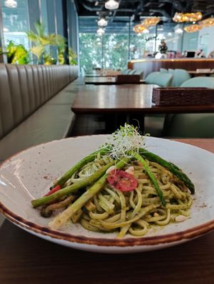 Pasta  at Original Greens in Central Singapore