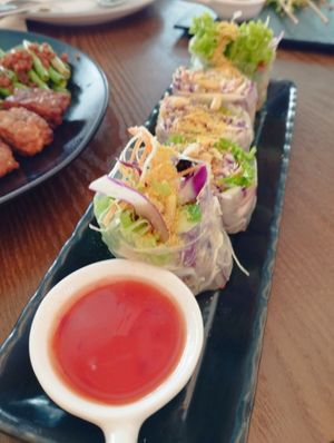 Refreshing  at Original Greens in Central Singapore