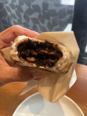 Hijiki seaweed & walnut   at Cohiludo in Matsumoto