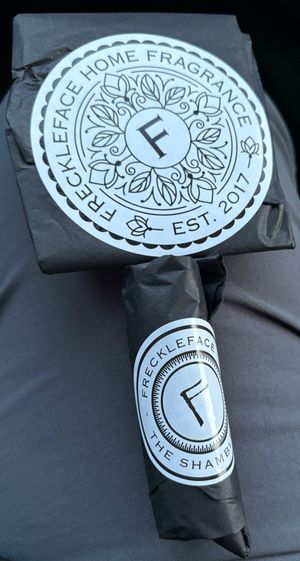 Beautifully wrapped at Freckleface Home Fragrance in York