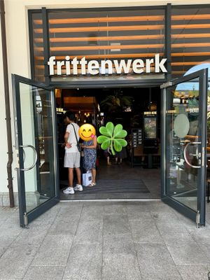 Entrance .  at Frittenwerk - Designer Outlet in Berlin