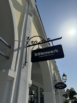 Sign.  at Frittenwerk - Designer Outlet in Berlin