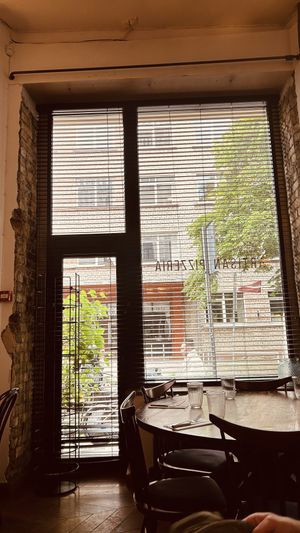   at Street Pizza in Riga