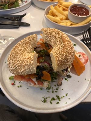 Lox  at OH Bagel in Muenster