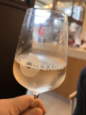 Great wine  at OH Bagel in Muenster