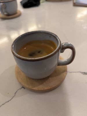 Great coffee  at OH Bagel in Muenster