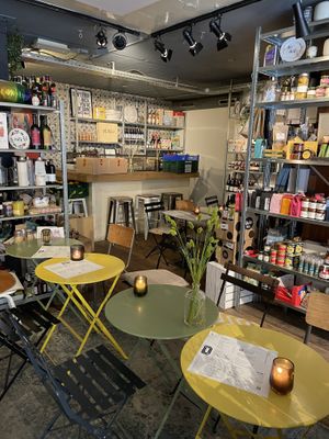 Inside  at De Deli in Amsterdam