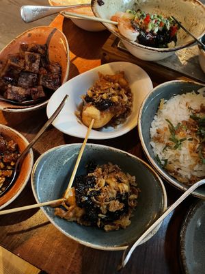 Rijsttafel   at Ron Gastrobar Indonesia in Amstelveen