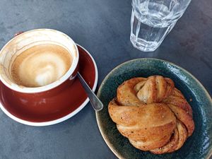 Cardamom roll at Nihe in Tallinn