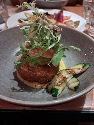 Potato pancake at Nihe in Tallinn