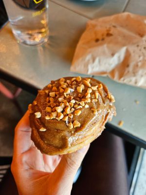 Peanut butter pastry at Nihe in Tallinn