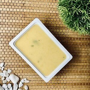 Orange cinnamon cream soup ' at Vegasef  in Budapest