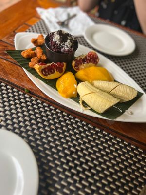 Vegan set - desserts   at Tamarind - A Taste of Laos in Luang Prabang