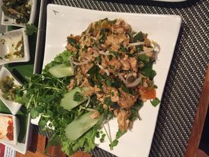 tofu laap at Tamarind - A Taste of Laos in Luang Prabang