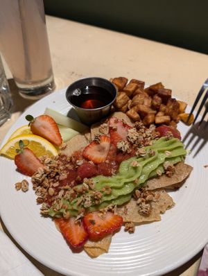 Crêpe Pop-sucrée at Café 440 in Sherbrooke