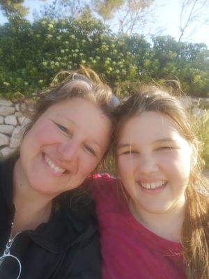 Your hosts Mojca and Dakini🥰  at House Koliba in Janja Gora