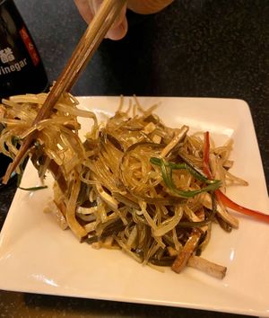 Bean curd and glass noodles  at Din Tai Fung in Torrance