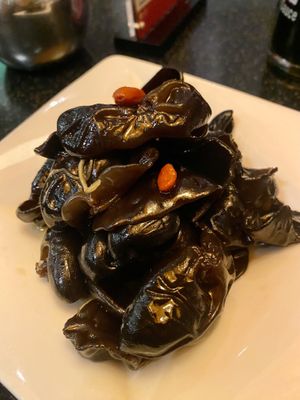 Wood ear mushrooms   at Din Tai Fung in Torrance