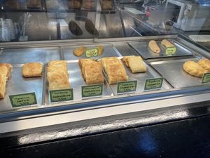 Savory pastries at Early Bites in Athens