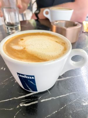 Soy cappuccino ☕️   at Early Bites in Athens