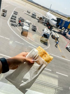 Leek pie 🥧   at Early Bites in Athens