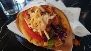 Gyros (souvlaki) at Early Bites in Athens