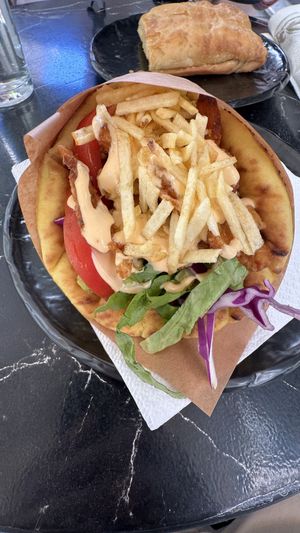 Souvlaki   at Early Bites in Athens