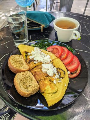 Greek "nomelette" at Early Bites in Athens
