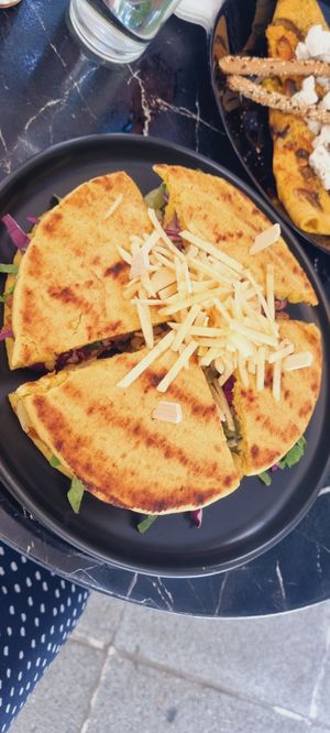 Club sandwich at Early Bites in Athens