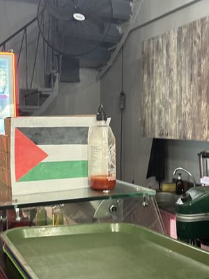 Palestineian  at Early Bites in Athens