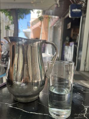 Water for free!  at Early Bites in Athens