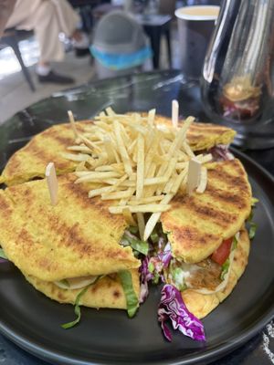 Club sandwich   at Early Bites in Athens