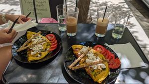 Nomelette Greek Style at Early Bites in Athens