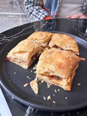 Mushroom pie #Veganuary at Early Bites in Athens