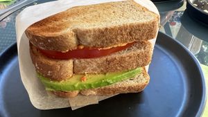 Avocado Sandwich  at Early Bites in Athens