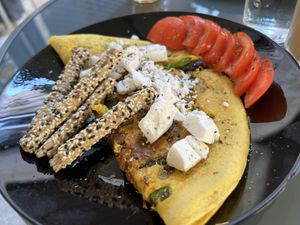 Greek Omelette  at Early Bites in Athens