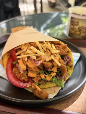 No Chicken Souvlaki   at Early Bites in Athens